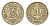 Австрия 10 геллеров 1915 Франц Иосиф I (1848-1916) KM 2822 медь цинк никель 4639-1045