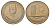 Малайзия 5 ринггит 1971 KM 10 медно-никель UNC 443-1424