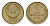 СССР 1 копейка 1985 Y 126a латунь 4684-519
