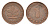 ФРГ 1 пфенниг 1971 F KM 105, J. 380 сталь плакированная медью 4685-334