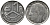 БЕЛЬГИЯ 1 ФРАНК 1991 BELGIE KM 171 сталь плакированная никелем 99-1244