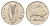 Ирландия 5 пенсов 1976 бык KM 22 медно-никель UNC 4175-317