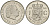 Нидерланды 1 гульден 1968 Юлиана (1948-1980) KM 184a никель UNC 4579-521