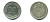 ГЕРМАНИЯ 10 ПФЕННИГОВ 1875 J, СТАРОГЕРБОВКА KM 4, J.4 медно-никель 23-743