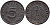 ГЕРМАНИЯ 5 РЕЙХСПФЕННИГОВ 1940 B, KM 100, J. 370 цинк 4387-1259