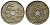 Бельгия 5 сантимов 1922 Belgie KM 67 медно-никель 4173-246