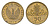 Греция 50 лепт 1973 Фенис в огне, орнамент KM 106 никель латунь UNC 4669-118