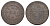 Бразилия 20 реалов (рейсов) 1830 R, Педро I KM 360.1 медь 1519-1324