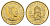 Дания 20 крон 2002 Башня Ратуши, Орхус KM 889 алюминиевая бронза UNC 4657-1236