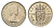 Великобритания 1 шиллинг 1953 год-тип, Елизавета II (1952-2022), Шотландский герб KM 891, Spink 4140 медно-никель UNC 4691-631