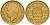 Монако 10 франков 1950 Ренье III (1949-2005) KM 130 алюминиевая бронза  UNC  4601-957