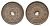 Дания 1 эре 1936 N, Кристиан X (1912-1947) KM 826 бронза 4701-612