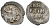 ВЕЛИКОЕ КНЯЖЕСТВО МОСКОВСКОЕ ДЕНГА 1535 - 1547 ИВАН IV ВАСИЛЬЕВИЧ, МОСКОВСКИЙ МОНЕТНЫЙ ДВОР, 0,34 ГР ГиК №48 серебро 262-826