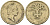 Великобритания 1 фунт 1985 Елизавета II (1952-2022) KM 941, Spink 4331 никель латунь 81-1016