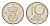 Норвегия 10 эре 1987 Улаф V (1957-1991) KM 416 медно-никель UNC 4684-729