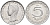 Венгрия 5 филлеров 1960 BP KM 549 алюминий 4152-168