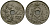 Бельгия 25 сантимов 1921 Belgie KM 69 медно-никель 4165-742