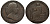 Великобритания 1/2 пенни 1792 Чешир - Макклсфилд, Чарльз Роу Dalton & Hamer 56-59, 67-72 медь 441-145