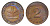 ФРГ 2 пфеннига 1950 J KM 106, J. 381 бронза 4594-732