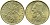 ГРЕЦИЯ 2 ДРАХМА 1976 ГЕОРГИОС КАРАИСКАКИС KM 117 никель латунь UNC 4395-431