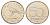 Венгрия 50 форинтов 2003 KM 697 латунь плакированная медно-никелем UNC 4163-1217