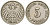 Германия 5 пфеннигов 1908 J KM 11, Jager 12, Weege 6 медно-никель 4364-4525
