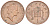 Великобритания 1 пенни 1994 Елизавета II (1952-2022) KM 935a, Spink 4391 (B4) сталь плакированная медью 4577-422