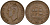 ЮАР 1/2 пенни 1941 Георг VI (1937-1952) KM 24 бронза 181-1023