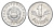 Венгрия 1 форинт 1989 BP KM 575 алюминий UNC 4668-426