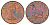 Остров Мэн 1 пенни 1976 Елизавета II (1952-2022) KM 33 бронза UNC 4682-453