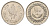 Ливия 100 дирхамов 1979 год-тип KM 23 медно-никель aUNC 4678-441