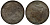 ГРЕЦИЯ 1 ЛЕПТА 1878 К, КОРОЛЬ ГЕОРГ I (1863-1913) KM 52 медь 4528-341