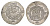 Табаристан 1/2 драхмы (подражание Сасанидской драхмы) 788-793 AH 172-176, Мукатиль серебро 1515-1933
