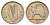 Ирландия 3 пенса 1968 заяц KM 12a медно-никель aUNC 4682-547