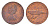 Остров Мэн 1/2 пенни 1976 PM, Елизавета II (1952-2022) KM 32 бронза 4655-924