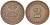 Германия 2 пфеннига 1916 A KM 16, J. 11, Weege 4 медь 206-667