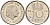 Нидерланды 10 центов 1979 Юлиана (1949-1980) KM 182 никель    4598-338