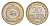 Цейлон 25 центов 1971  KM 131 медно-никель  UNC  M67-05