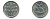 Португалия 2,5 эскудо 1980 парусник KM 590 медно-никель UNC 86-1222