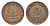 ФРГ 2 пфеннига 1950 D KM 106, J. 381 бронза 4596-347