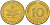 ФРГ 10 ПФЕННИГОВ 1983 J KM 108, J. 383 сталь плакированная латунью 4182-935