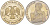 Россия 1 рубль 1992 Н.И. Лобачевский (1792-1856) KM 321 медно-никель PROOF 1076-10-15
