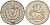 Кипр 100 милсов 1980 европейский муфлон KM 42 медно-никель 4168-621