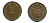 ФРГ 2 пфеннига 1971 J KM 106a, J.381a сталь плакированная медью 3999-1136