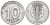 ГДР 10 ПФЕННИГОВ 1948 A KM 3 алюминий 212-846