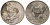 Маврикий 1/2 рупии 1950 Георг VI (1937-1952) KM 28 медно-никель 4586-545