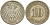 ГЕРМАНИЯ 10 ПФЕННИГОВ 1896 A KM 12, J. 13, Weege 8 медно-никель 261-1256
