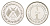 Рас-эль-Хайма, ОАЭ 1 риял 1969 тираж 1.500 экземпляров KM 1 серебро PROOF 00-810-64