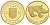 Украина 2 гривны 2009 скифское золото, кабан, вес 1,24 гр. KM 571 золото PROOF 00-00