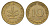 ФРГ 10 пфеннигов 1950 D KM 108, J. 383 сталь плакированная латунью 4684-244